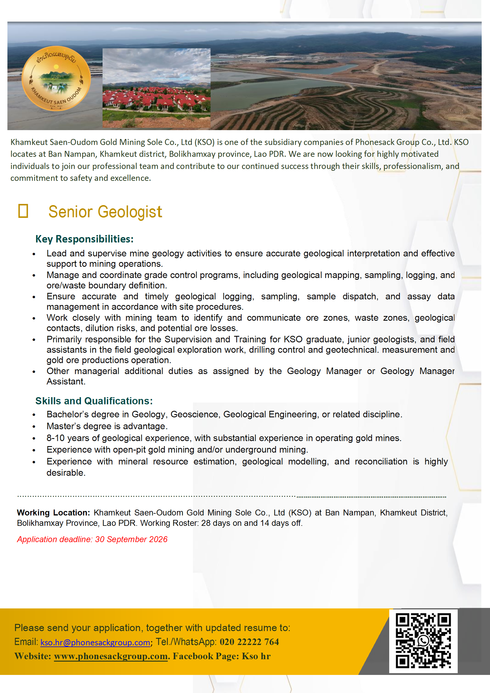 Senior Geologist