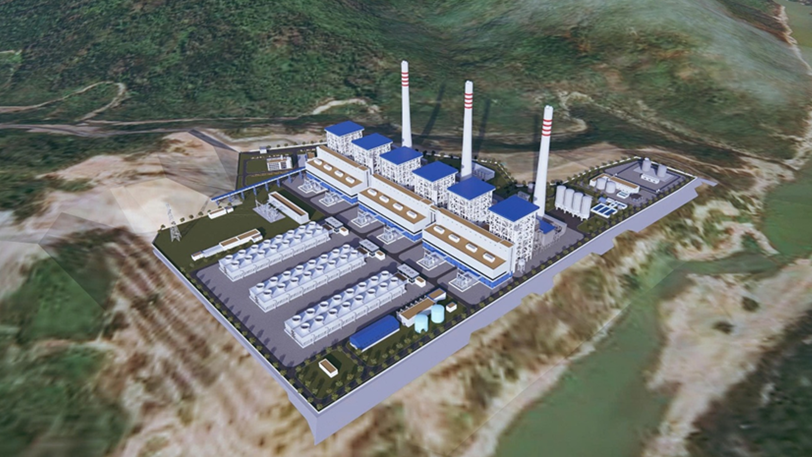 Groundbreaking ceremony for the Xekong Thermal Power Plant Project